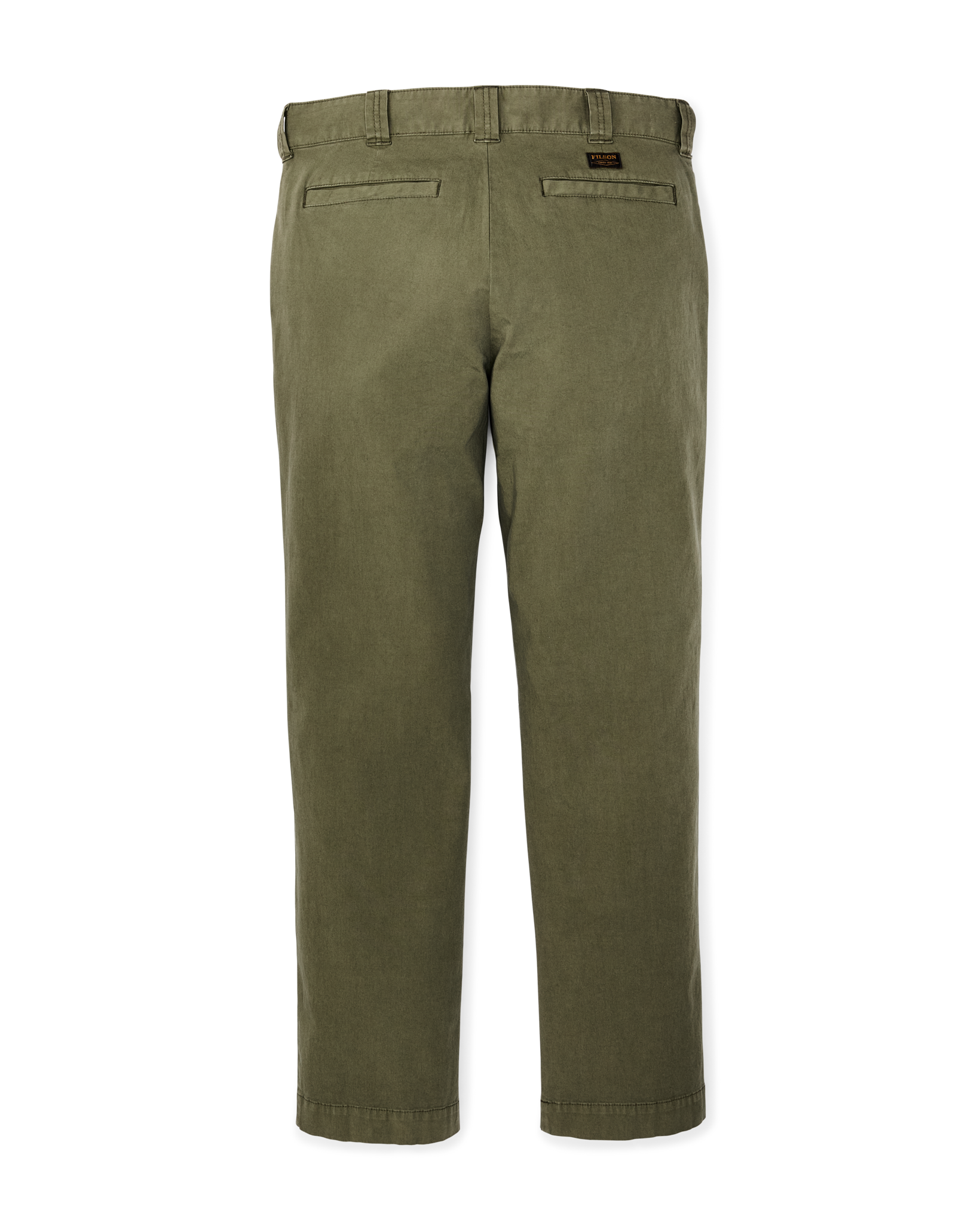 Alternative view of Granite Mountain Flat Front Pants - Burnt Olive