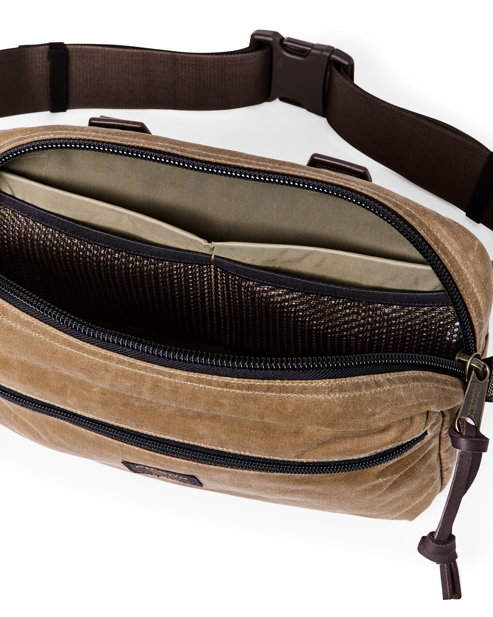 Alternative view of Trapper Creek Modular Waistpack - Dark Tan
