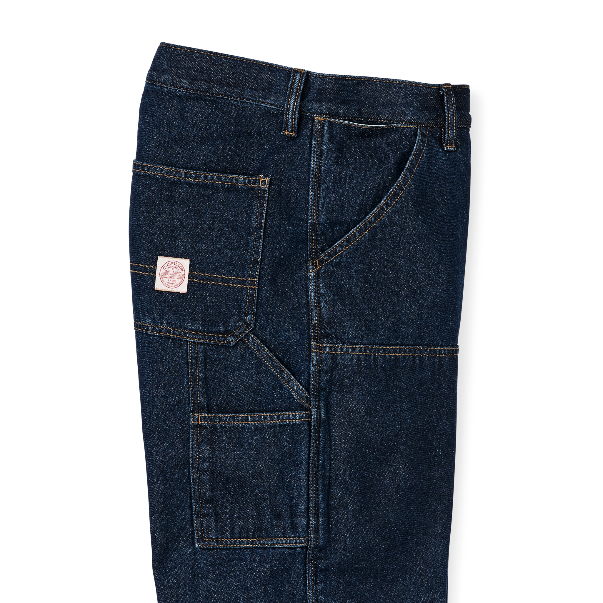 Women's 9-oz. Work Jeans - Dark Rinse - Image 4