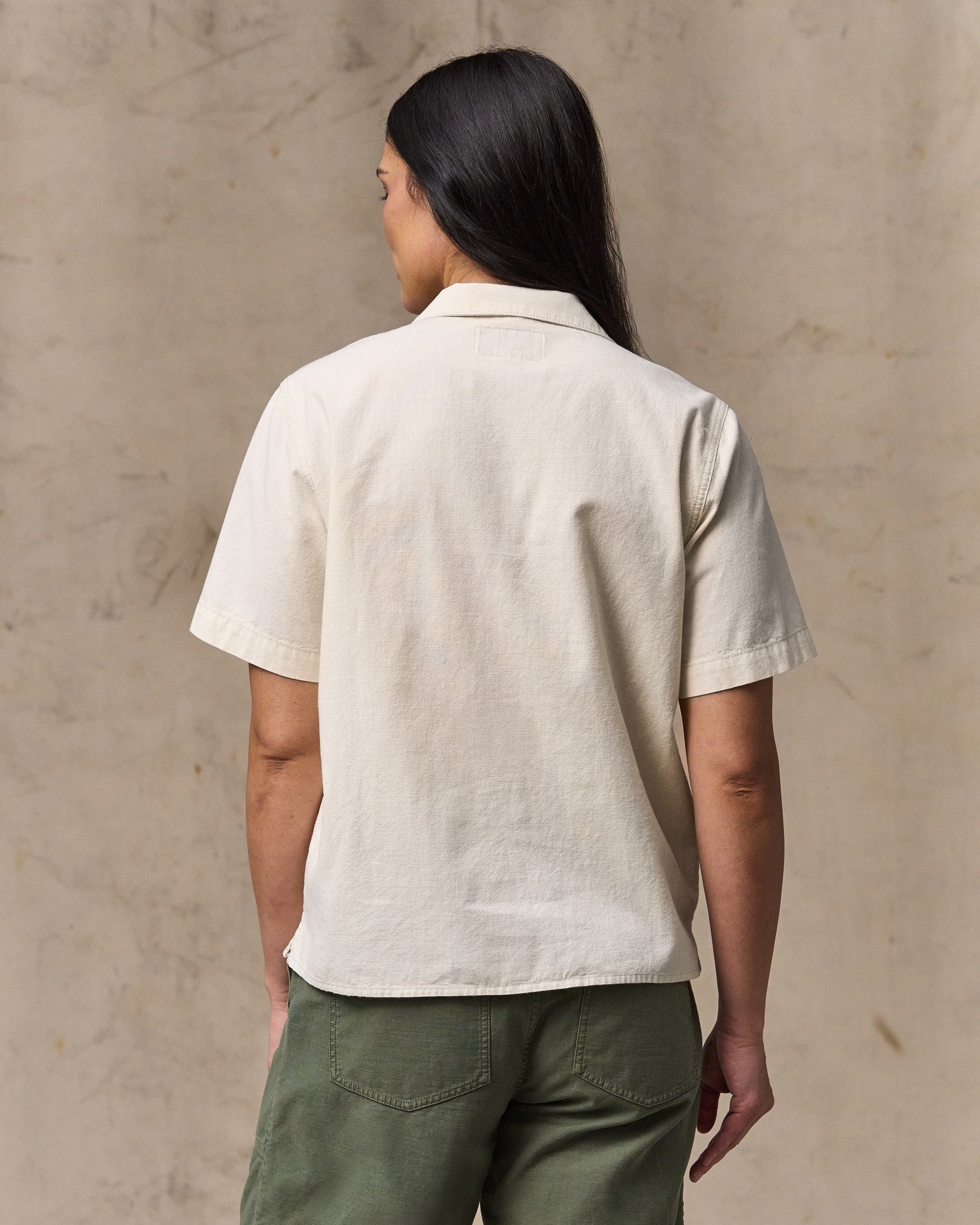 Alternative view of Women's Camp Shirt - Natural Seed