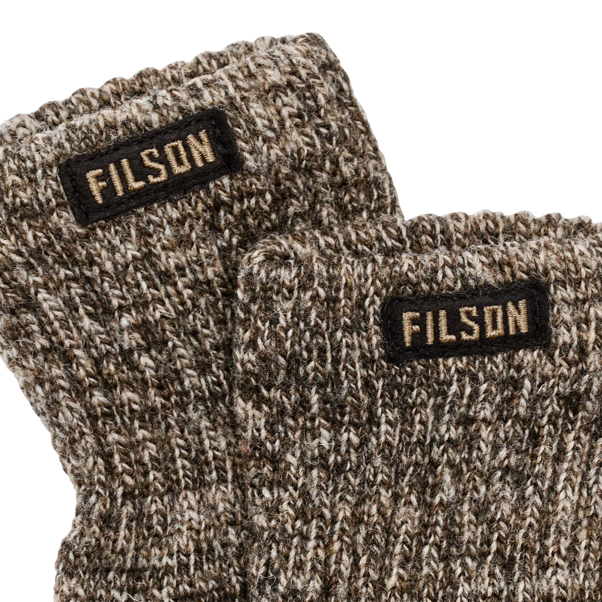 Alternative view of Full Finger Knit Gloves  - Root Heather
