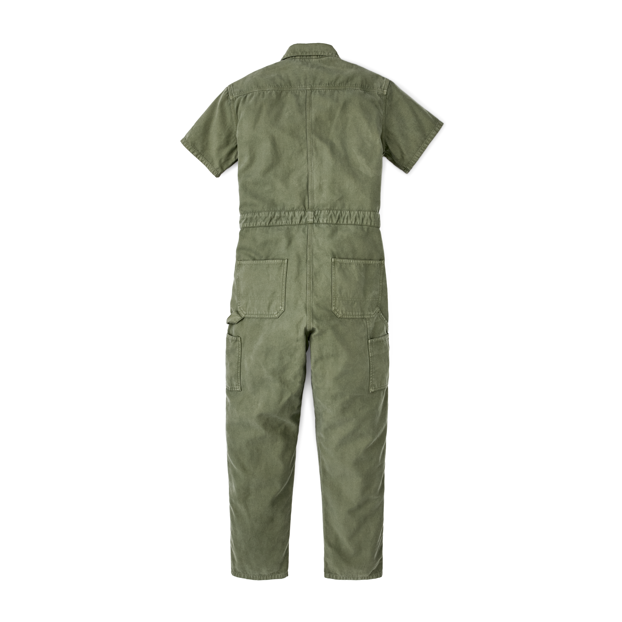 Alternative view of Women's Field Short Sleeve Coverall - Army Green