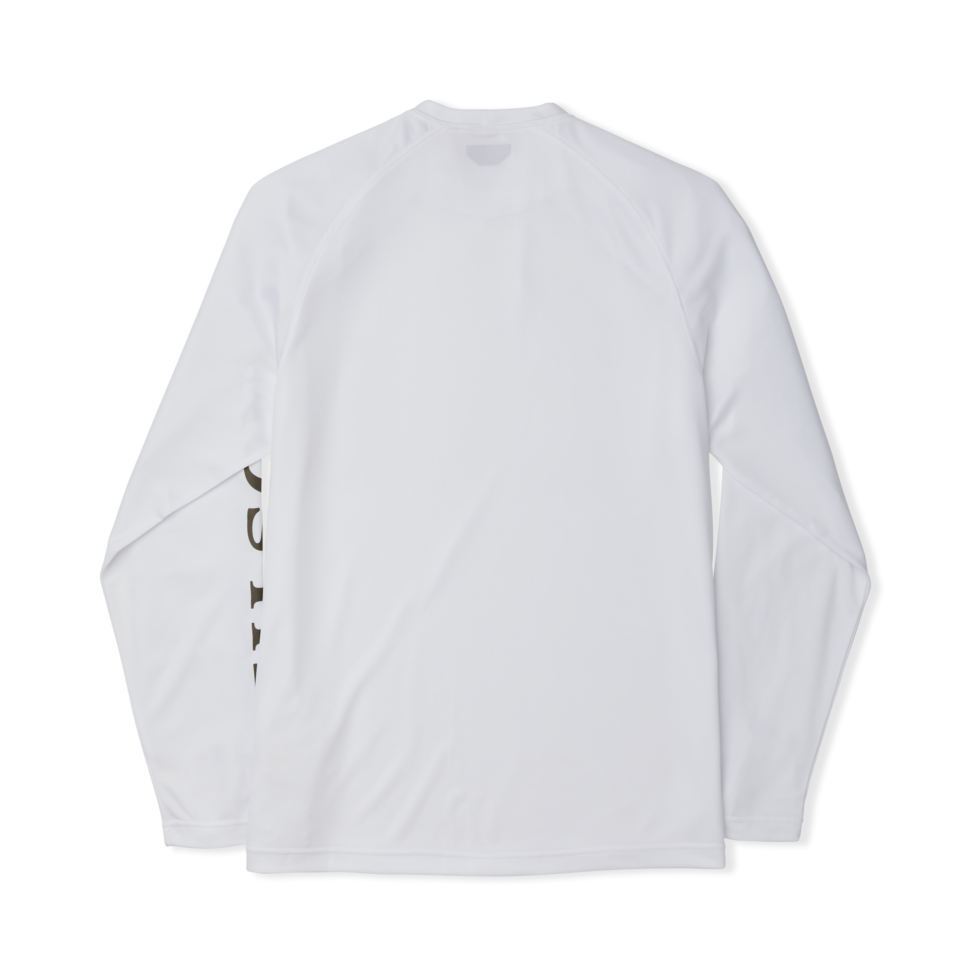 Alternative view of Long Sleeve Barrier T-shirt - White