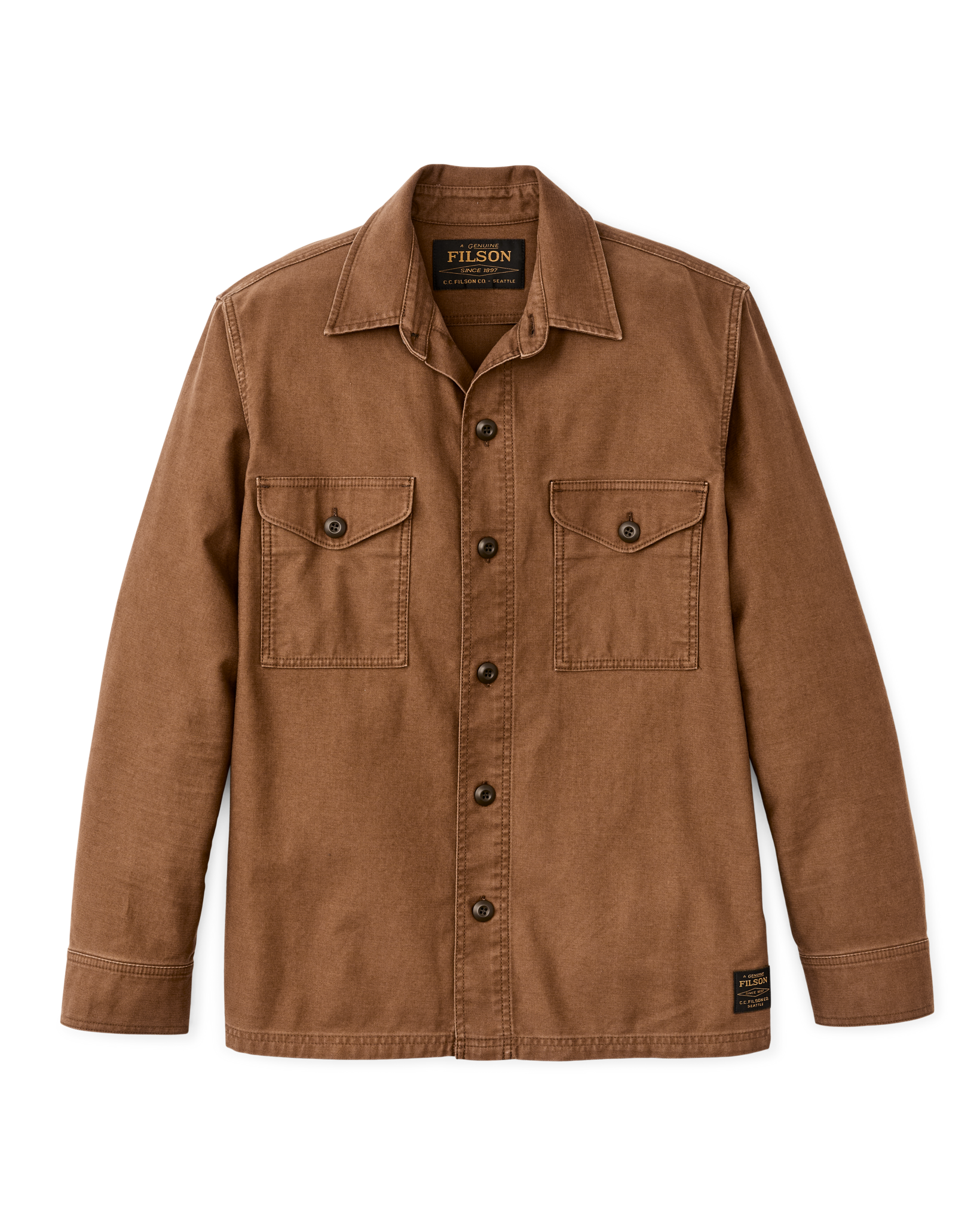 Alternative view of Clarkston Jac-shirt - Labrador Brown