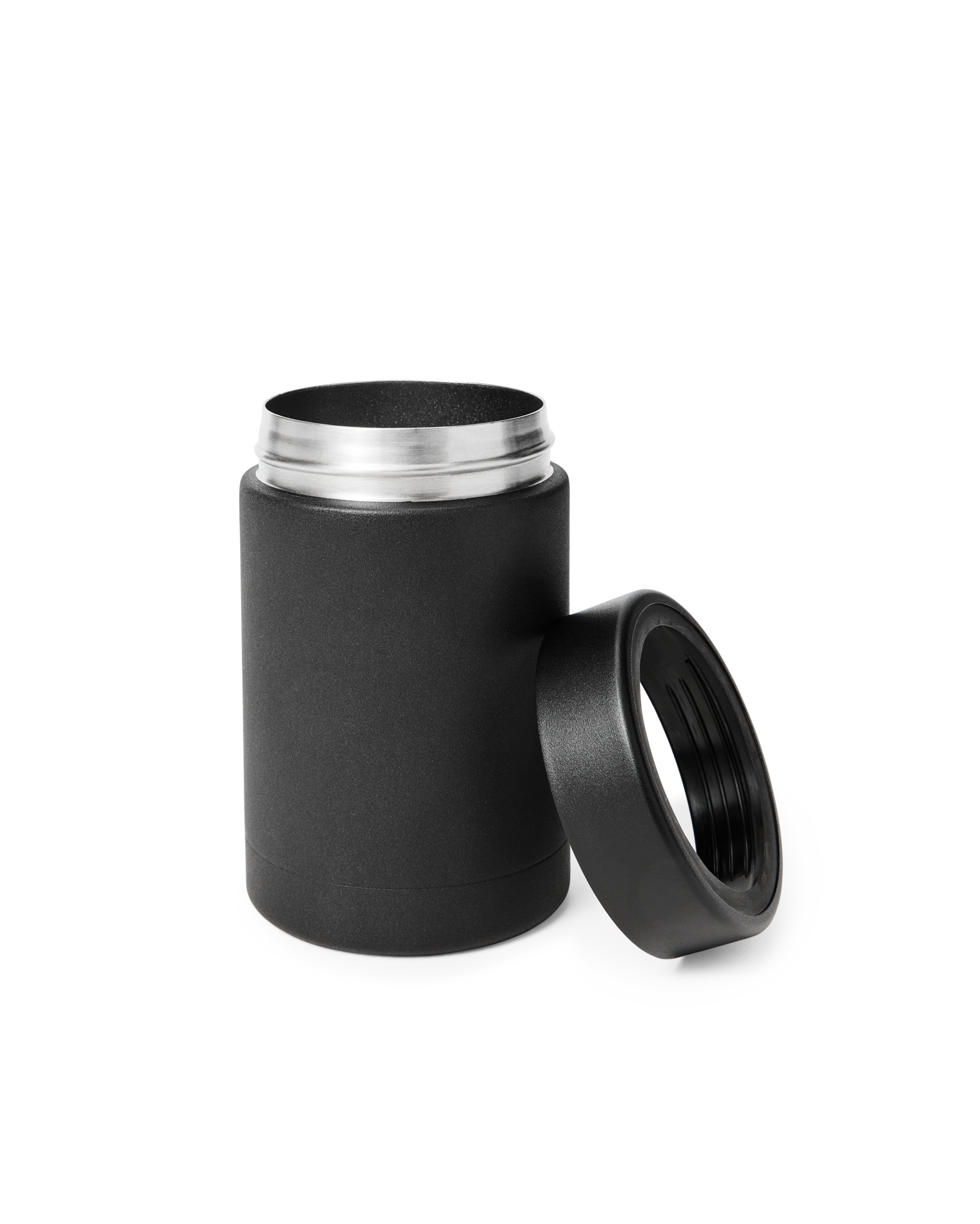 Alternative view of Tree Graphic Can Cooler 12-oz - Black