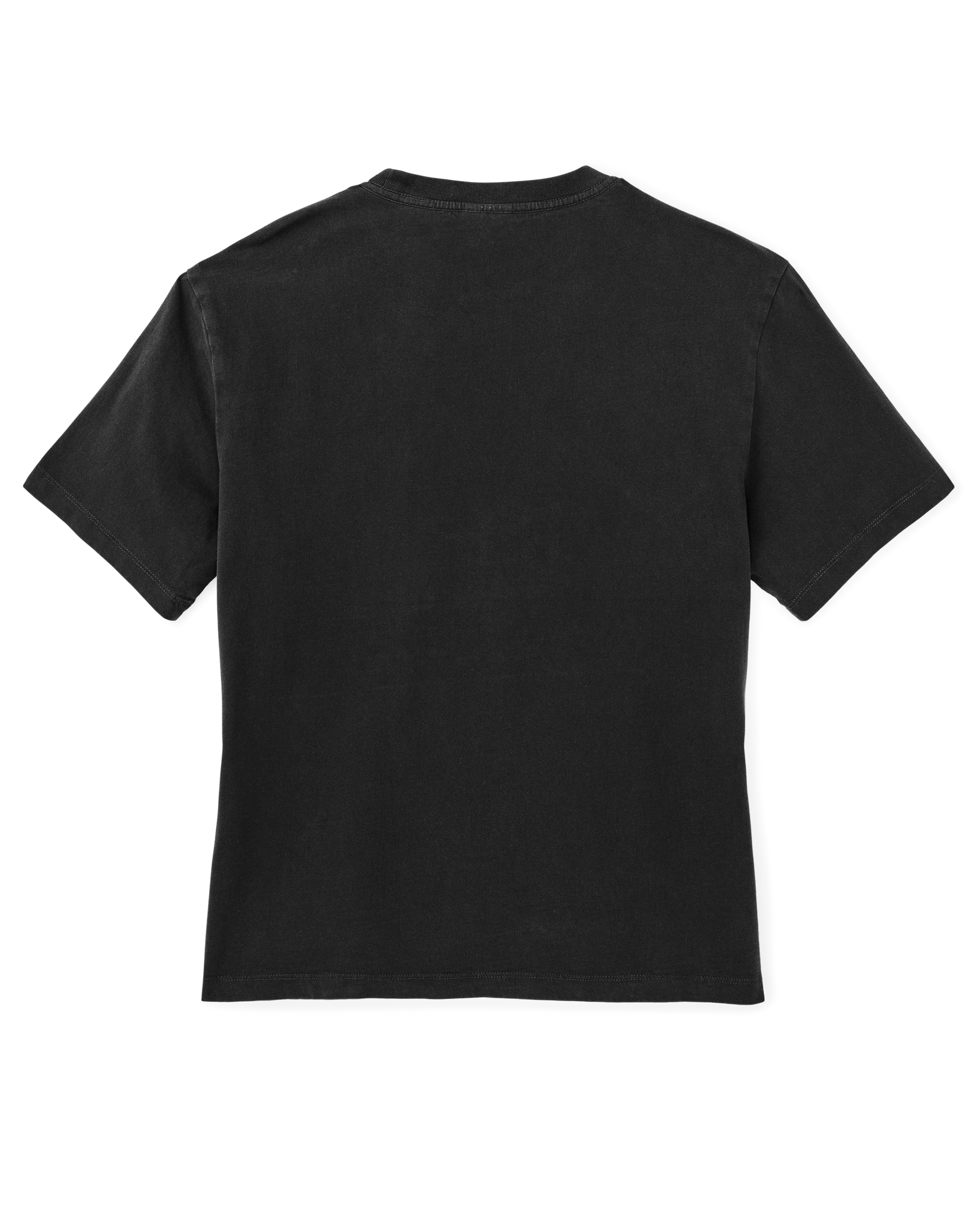 Women's Short Sleeve Pocket Tee - Faded Black - Image 6