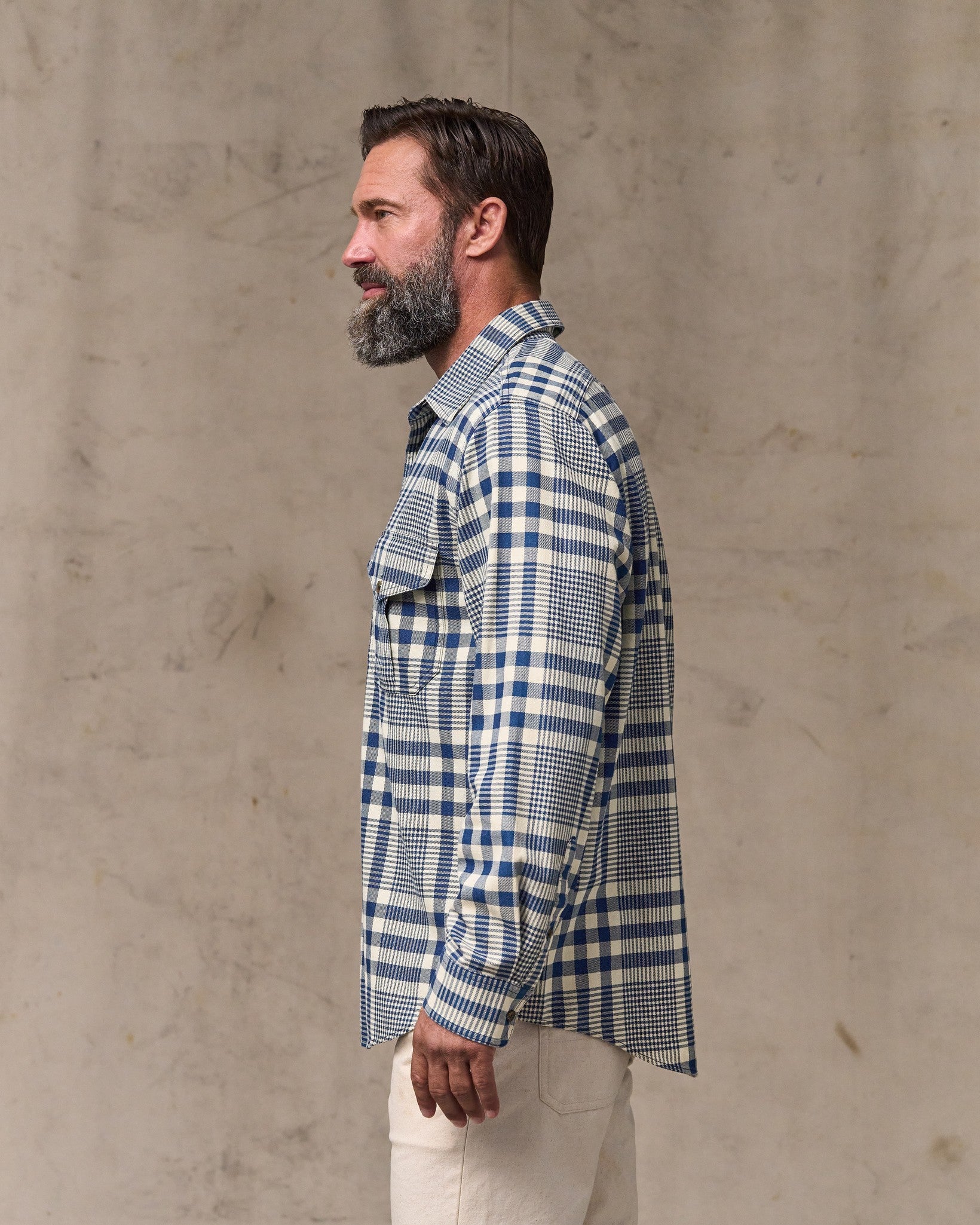 Lightweight Alaskan Guide Shirt - Indigo Multi Plaid - Image 3