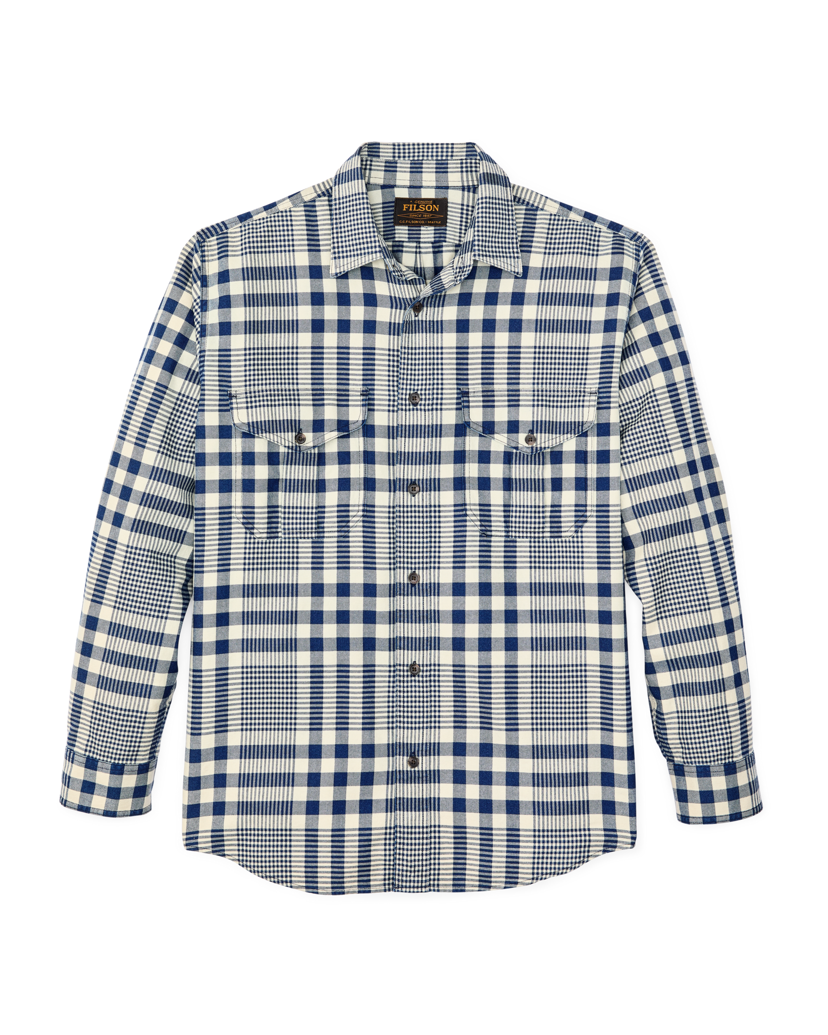 Lightweight Alaskan Guide Shirt - Indigo Multi Plaid - Image 4