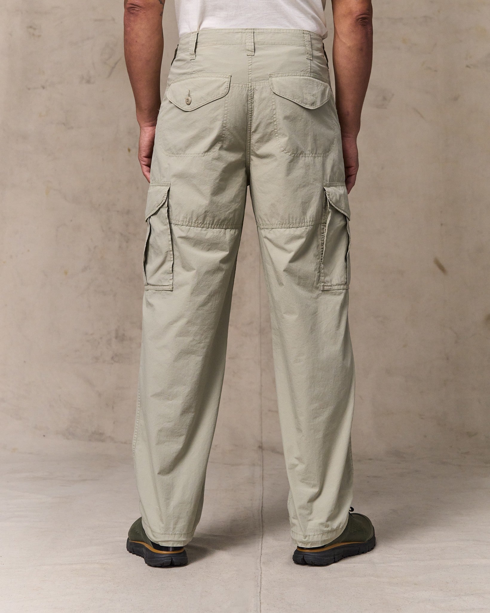 Alternative view of Tropical Poplin Cargo Pants - Dried Sage