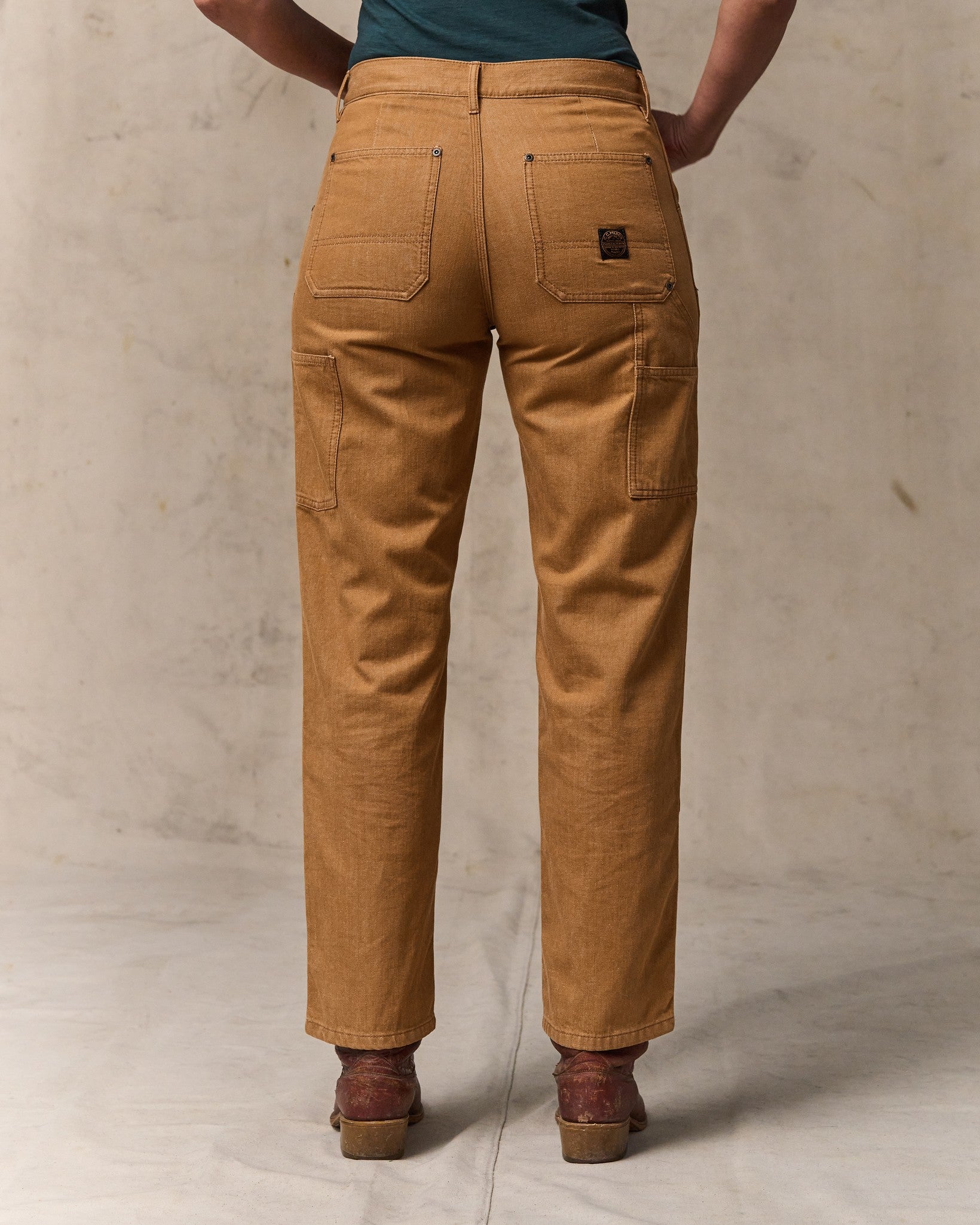 Alternative view of Women's 11-oz. Work Jeans - Harvest Tan
