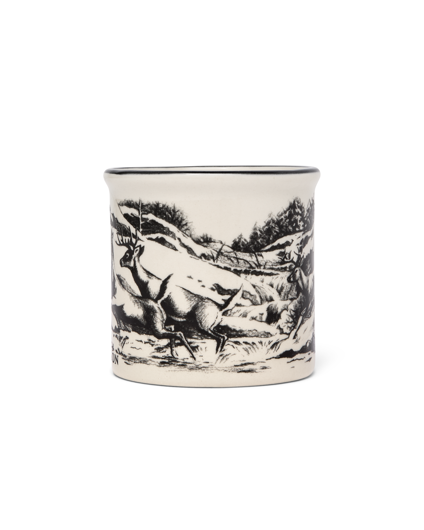 Alternative view of Stoneware Mug - Natural / Deer