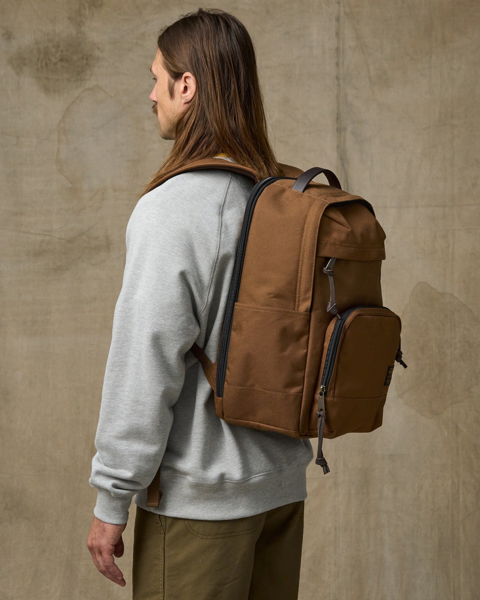 Alternative view of Dryden Backpack - Whiskey